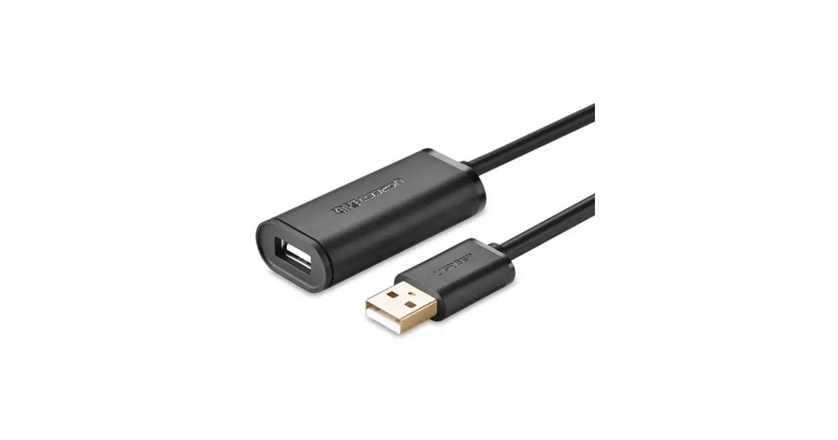 UGREEN US121 (10319) USB 2.0 Extension Cable with Chipset - 5M