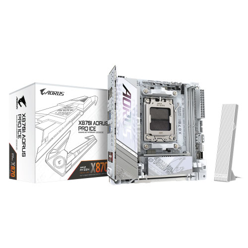 GIGABYTE AMD X870I AORUS PRO ICE Motherboard