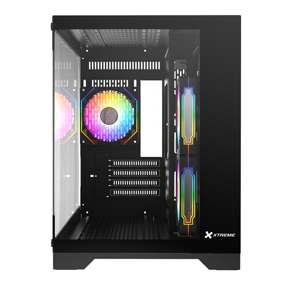 Xtreme 500B ARGB Mid Tower Casing With 3 ARGB Fan
