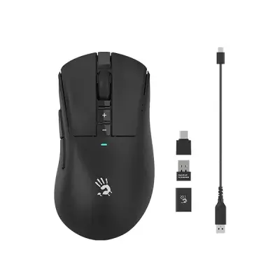 A4Tech Bloody R73 Pro Black Dual Mode Wireless + USB Type-C Gaming Mouse