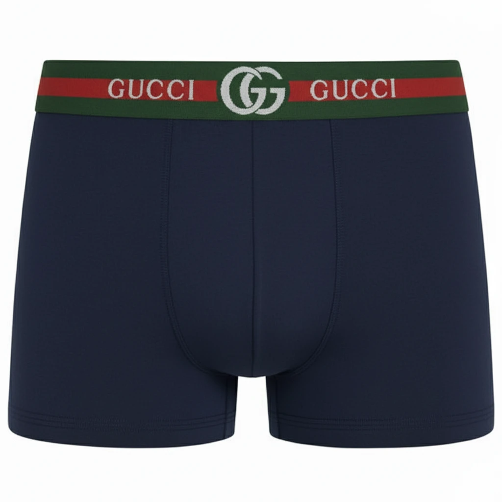 GUCCI 3-Pack Boxer Shorts Men's Trunks ( Multi Color)