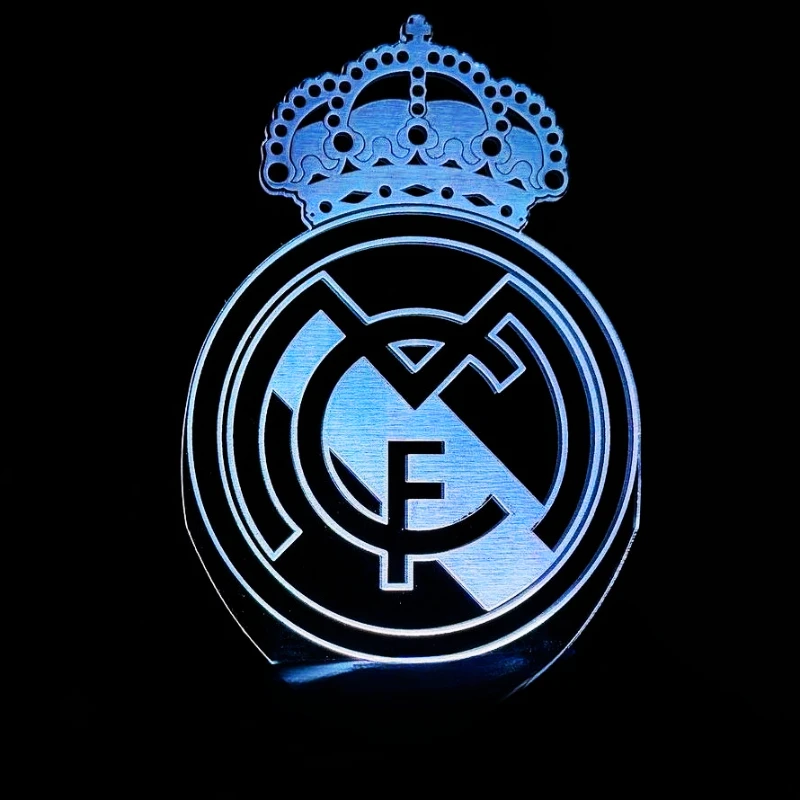 GearUP Acrylic Multicolor Night Lamp (Only Acrylic) Real Madrid FC – 20 pcs
