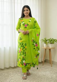 Block Print Three Piece