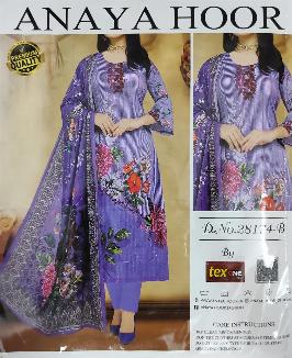 ANAYA HOOR Rigging Digital printed cotton 3 Piece
