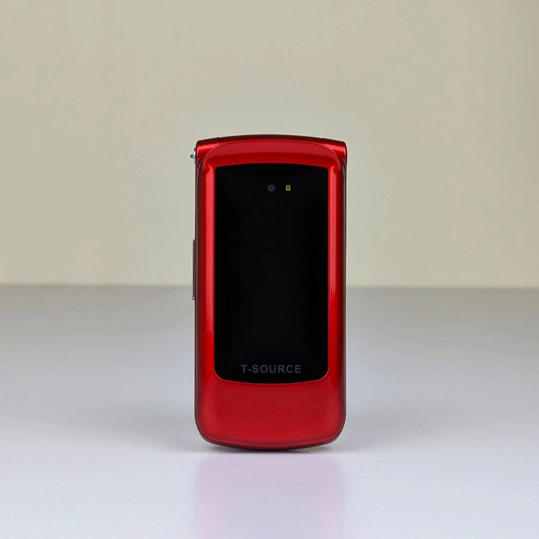 T-Source T203 Dual Display Folding Mobile Phone (RED)