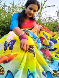 চান্দুরি সিল্ক শাড়ি
