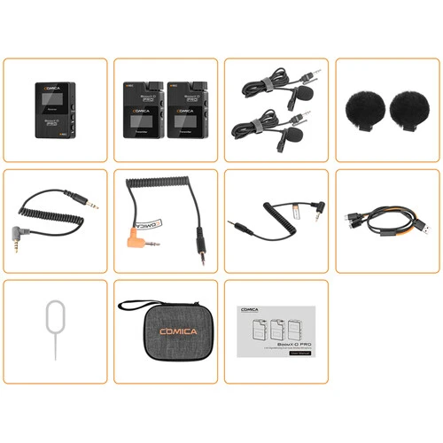 Comica Audio BoomXD PRO D2 Wireless Microphone