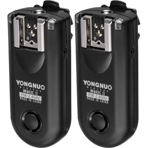 Yongnuo RF603C II Wireless Flash Trigger Kit for Canon
