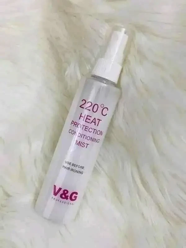 V&G 220°C Heat Protection Conditioning Mist 100ml - Keep Your Hair Protected and Beautiful