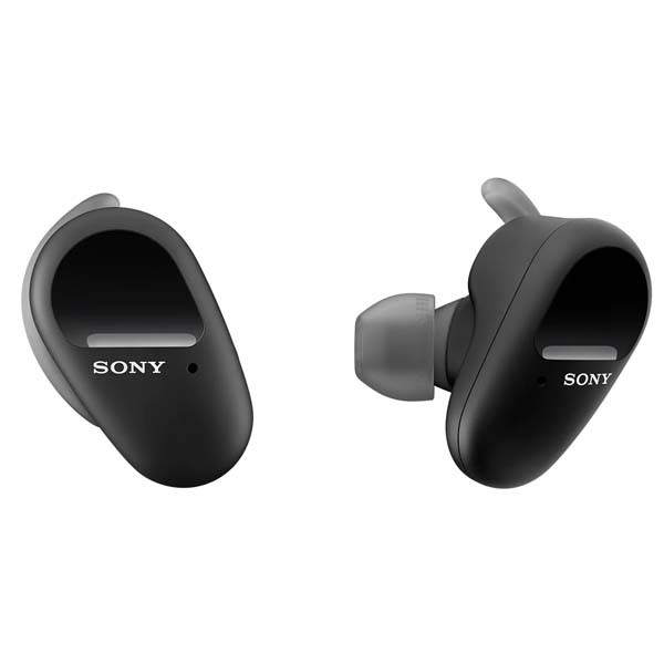 Sony WF-SP800N Wireless Noise Cancelling Headphones for Sports - Black