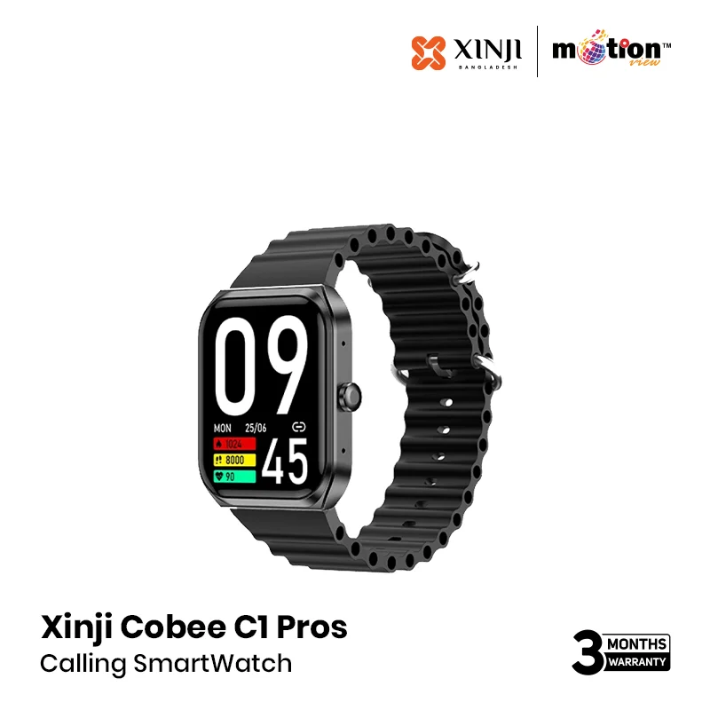 Xinji Cobee C1 Pros SmartWatch with 60 HZ Refresh Rate