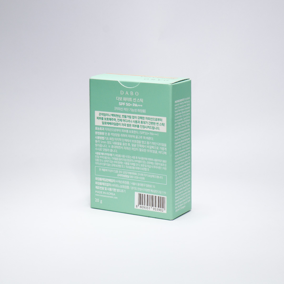 Dabo White Sun Stick Uv Essence Aqua 20 g