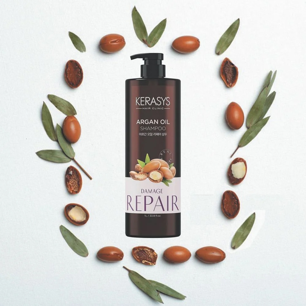 Kerasys Hair Clinic Argan Oil Shampoo 1L