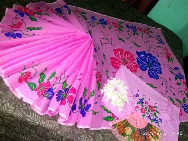 Exclusive Design Hand Print Couple Dress For Sweet Couple
