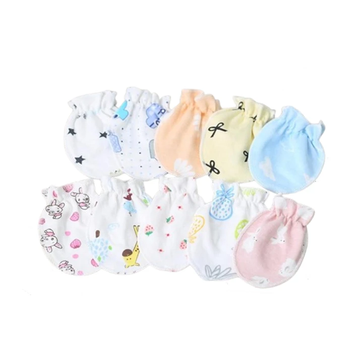 1 Pair (2pcs) Multicolor Baby Knee Pads Foam Pads Soft Cotton - Non Slip Pads for Crawling Infants / Toddlers / Baby Knee & Elbow Pads Protector Safety Pads for Baby Boy & Girl