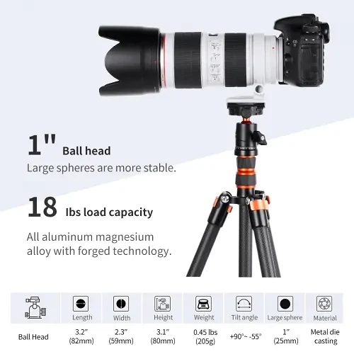 K&F Concept KF31.029V3 BH-25 Rotation 360°
