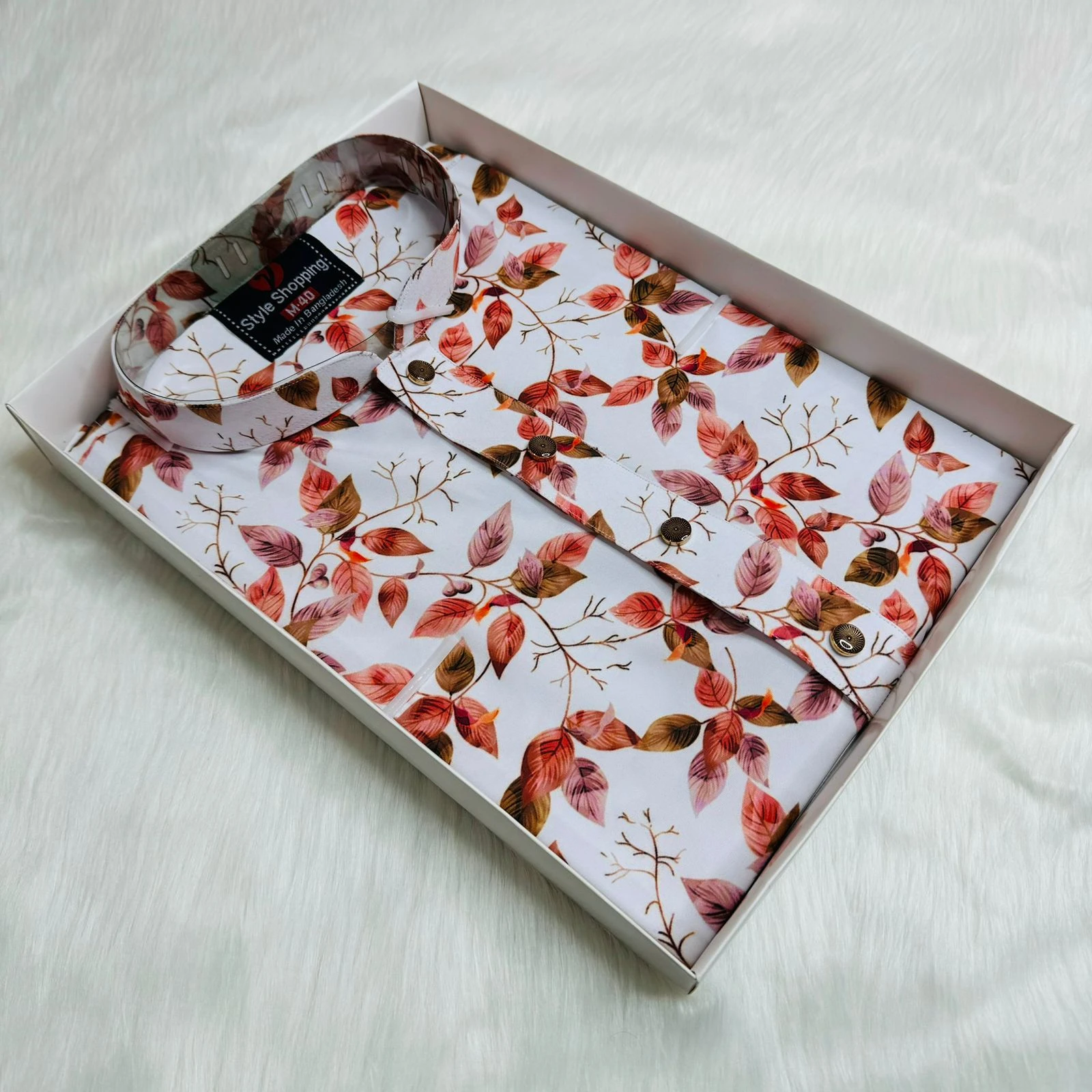Men’s Cotton Screen Print Panjabi