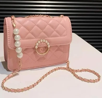 Pearl Leather Handbag