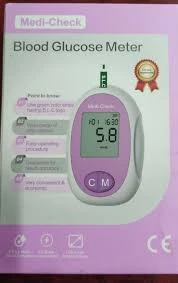 Medi-Check Blood Glucose Meter with Free Thermometer