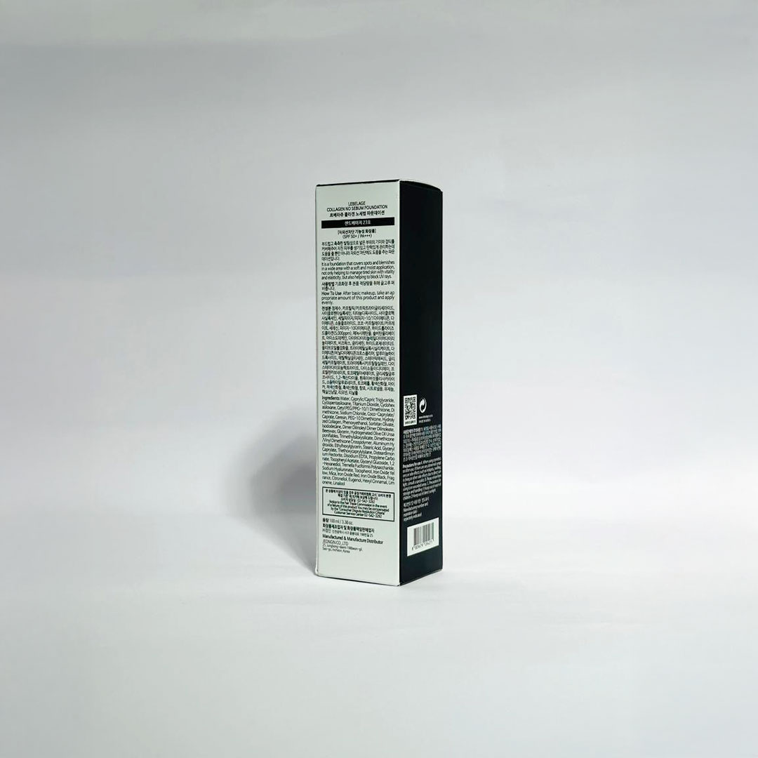 Lebelage Collagen No Sebum Foundation SPF 50+ PA+++ 100 ml