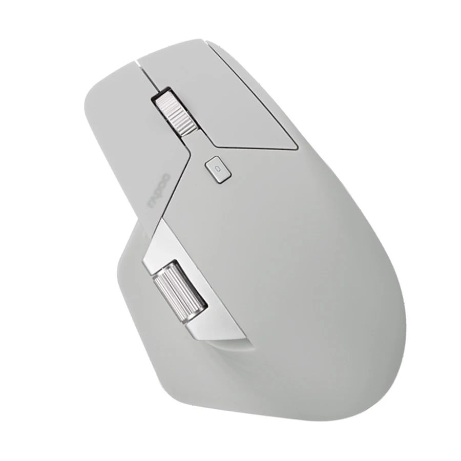 Rapoo MT760L Dual-Mode Wireless Mouse – Light Gray
