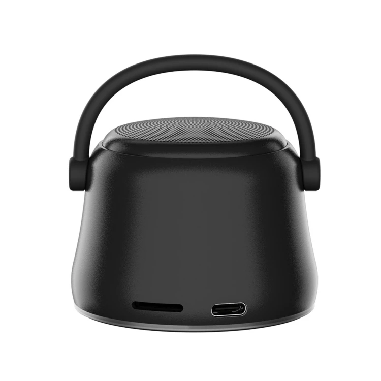 EWA A20 Mini Bluetooth Bass Radiator Metal Speaker – BLACK