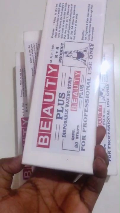 Beauty Plus Disposable Depilatory paper Wax Strips 80pcs | India