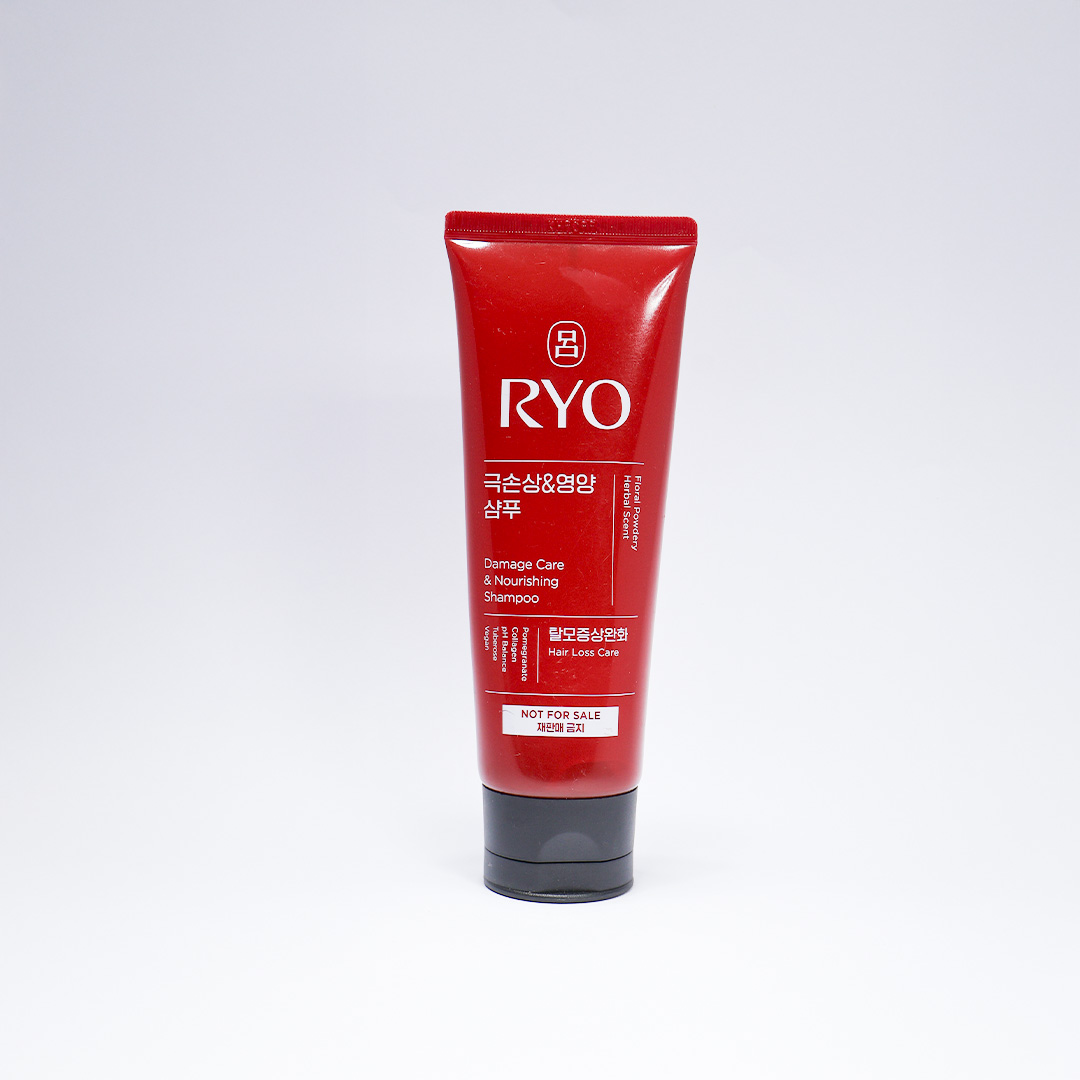 Ryo Damage Care & Nourishing Shampoo – Floral Powdery Herbal Scent 112 ml