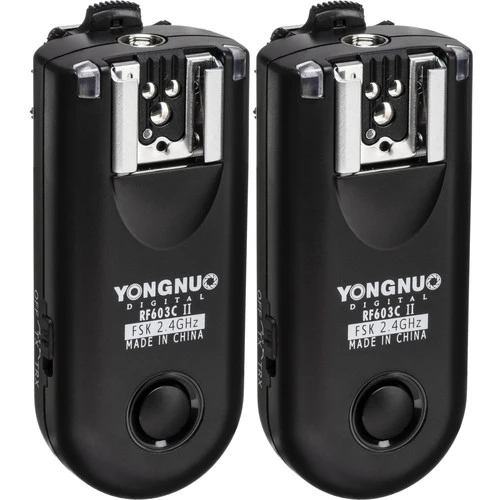 Yongnuo RF603C II Wireless Flash Trigger Kit for Canon