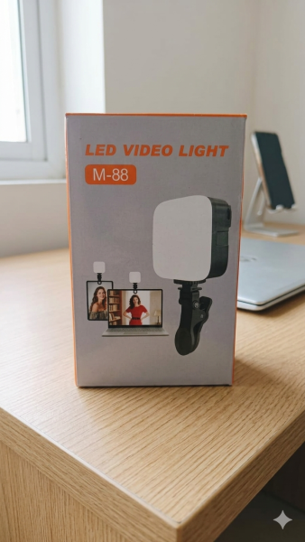 M-88 Professional Mini LED Video Light – আপনার কন্টেন্টকে দিন প্রফেশনাল লুক!
