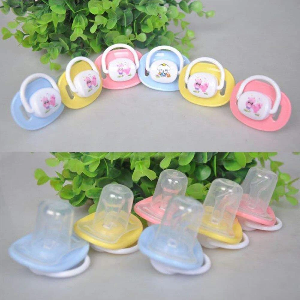 BabySmile Cartoon Face Petals Type Liquid Silicone Pacifier 1pcs