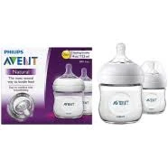 Baby Feeder Philips Avent Natural Feeder Bottle 0m+ 125ml (Pack Of 2)
