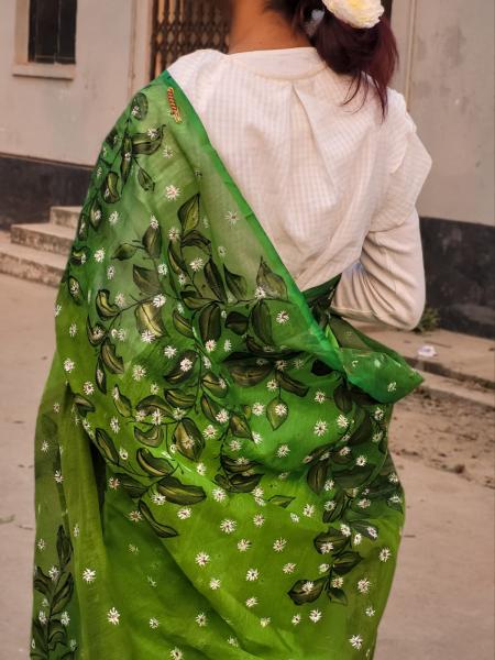 Exclusive Handloom Half Silk Saree – Dropupseller Signature Collection
