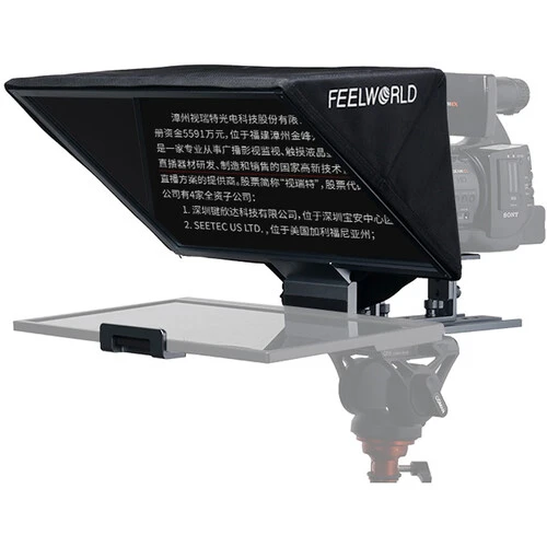 FeelWorld TP16 Remote-Controlled Folding Teleprompter for Tablets