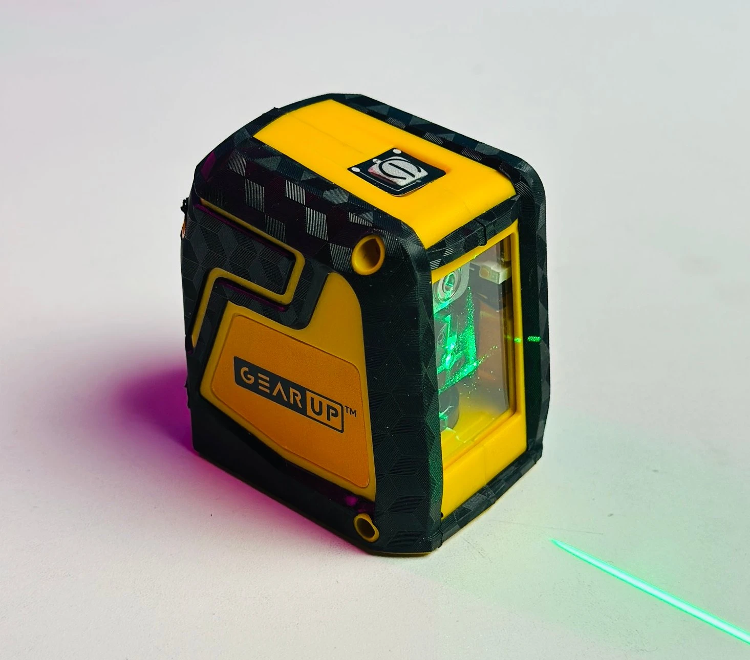 GearUP Precision Self-Leveling Cross Line Laser Level – Ultra-Bright Green Beam