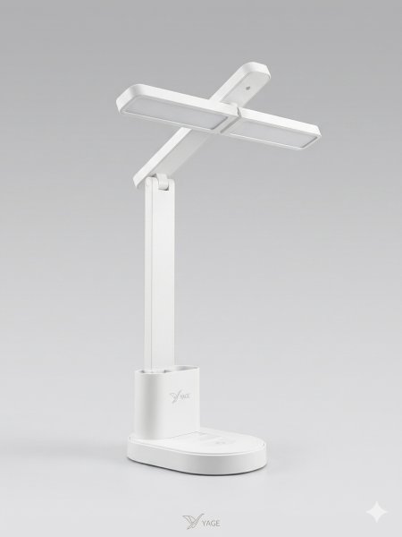 YAGE YG-8071F Smart Penholder Reading Lamp – Dual Light Source & Eye Protection
