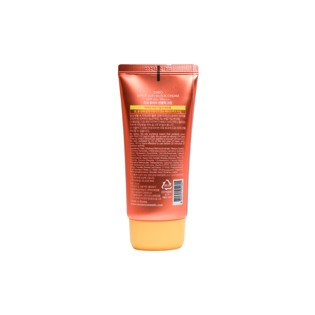 Dabo White Sun Block Cream 50+ PA++ 70 ml