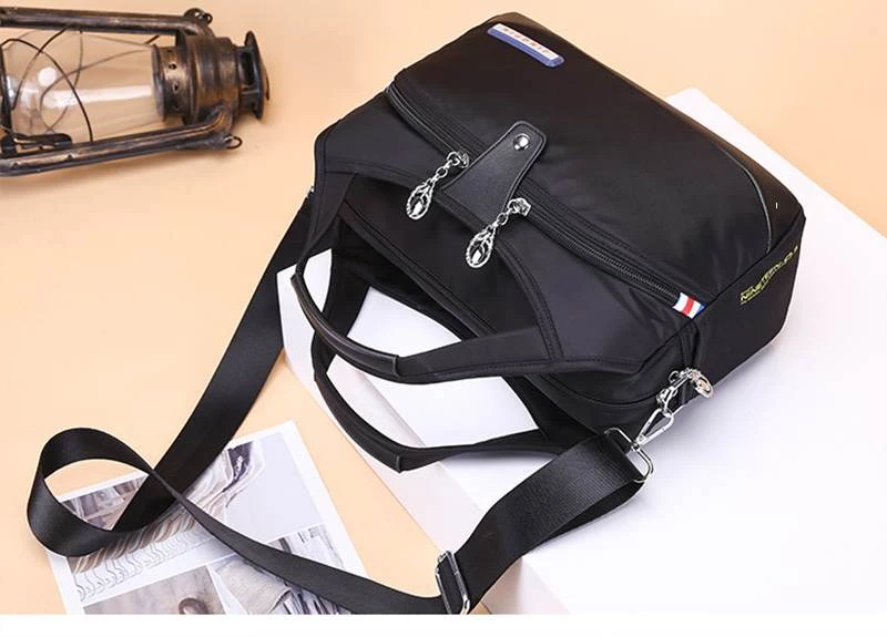 Large Capacity Waterproof Anti-theft Fashion (black)