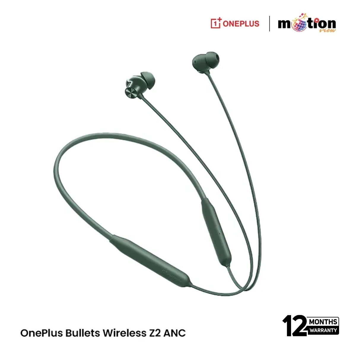 OnePlus Bullets Wireless Z2 ANC Bluetooth Neckband -45dB ANC