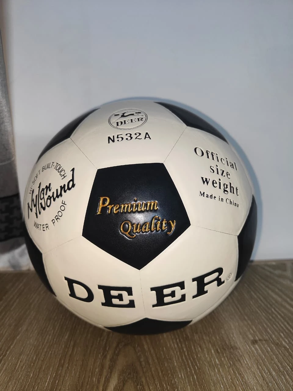 Football - Deer A - Black & White - N532A