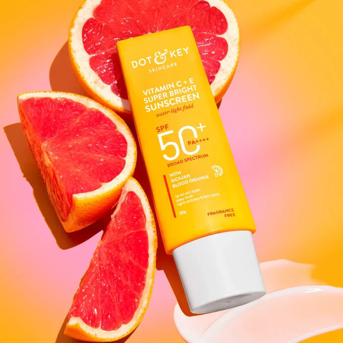 Dot & Key Vitamin C + E Super Bright Sunscreen 80gm SPF50 PA+++