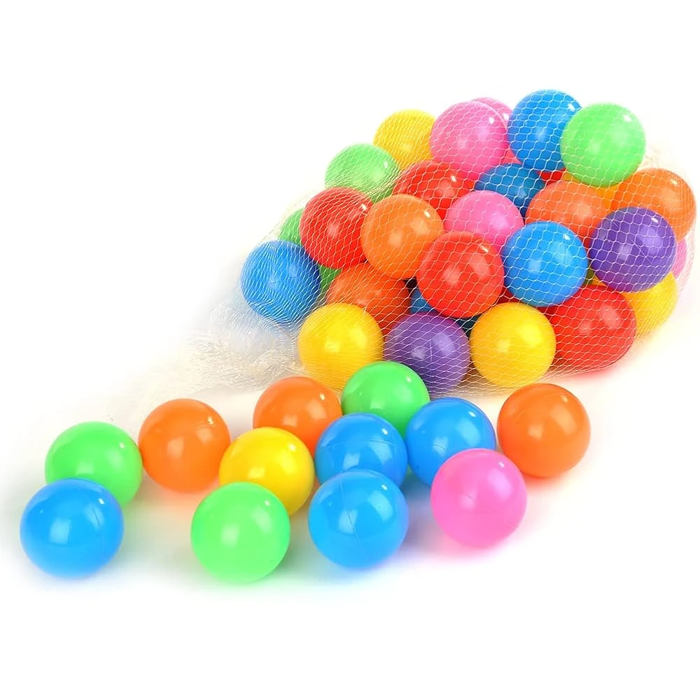 Plastic Water Pool Balls - 50pcs - Multi-color