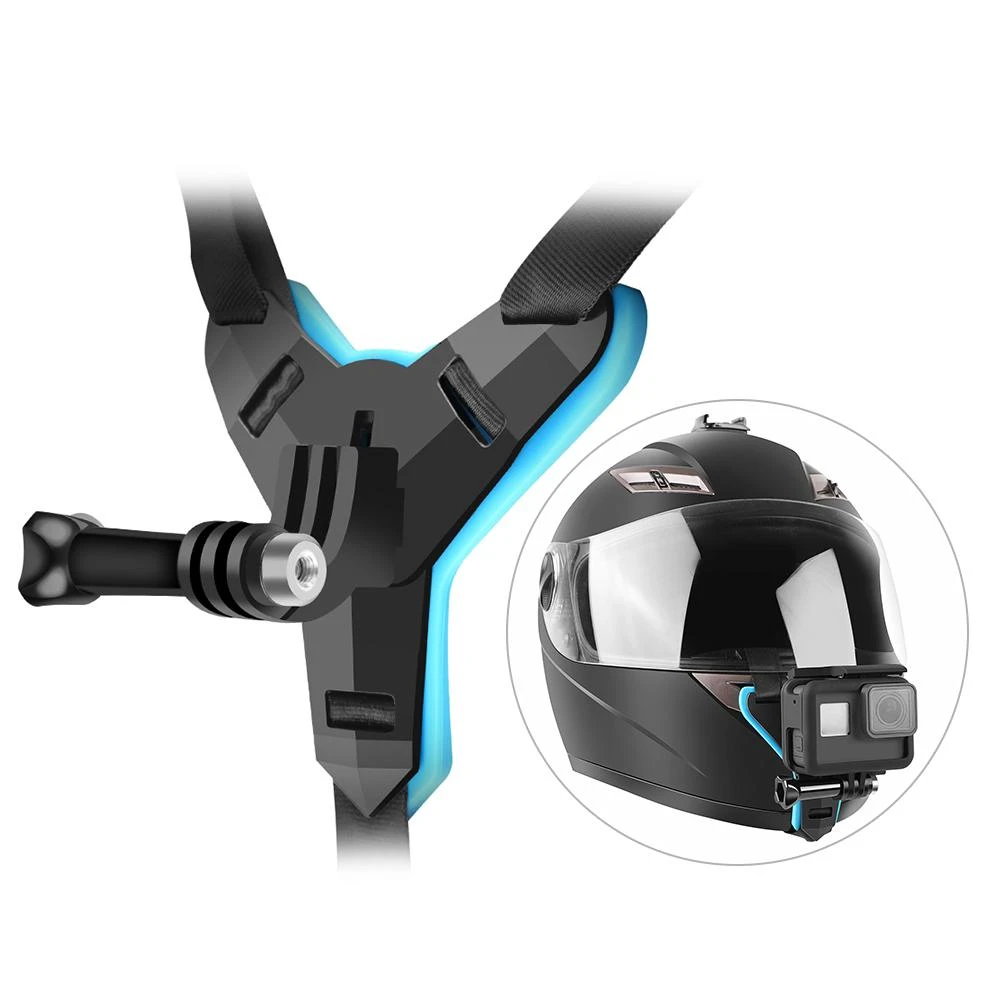 Full Face Helmet Chin Mount Holder For Action Camera