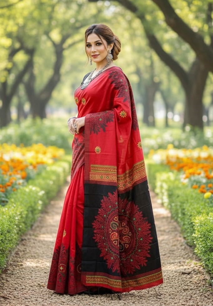 Premium Dhupiyan Silk Sharee