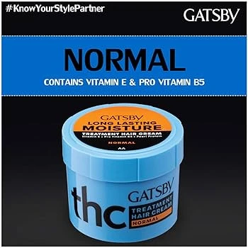 Gatsby Long Lasting Moisture Hair Treatment Cream Normal 70g