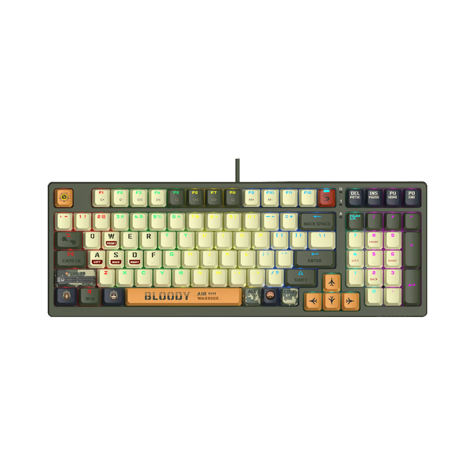 A4tech Bloody S98 Red Switch RGB Wired Mechanical Gaming Keyboard
