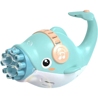 CUTE DOLPHIN BUBBLE MACHINE.