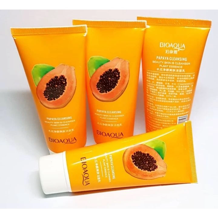 Bioaqua Papaya Cleansing Skin Beauty Cleanser 100gm
