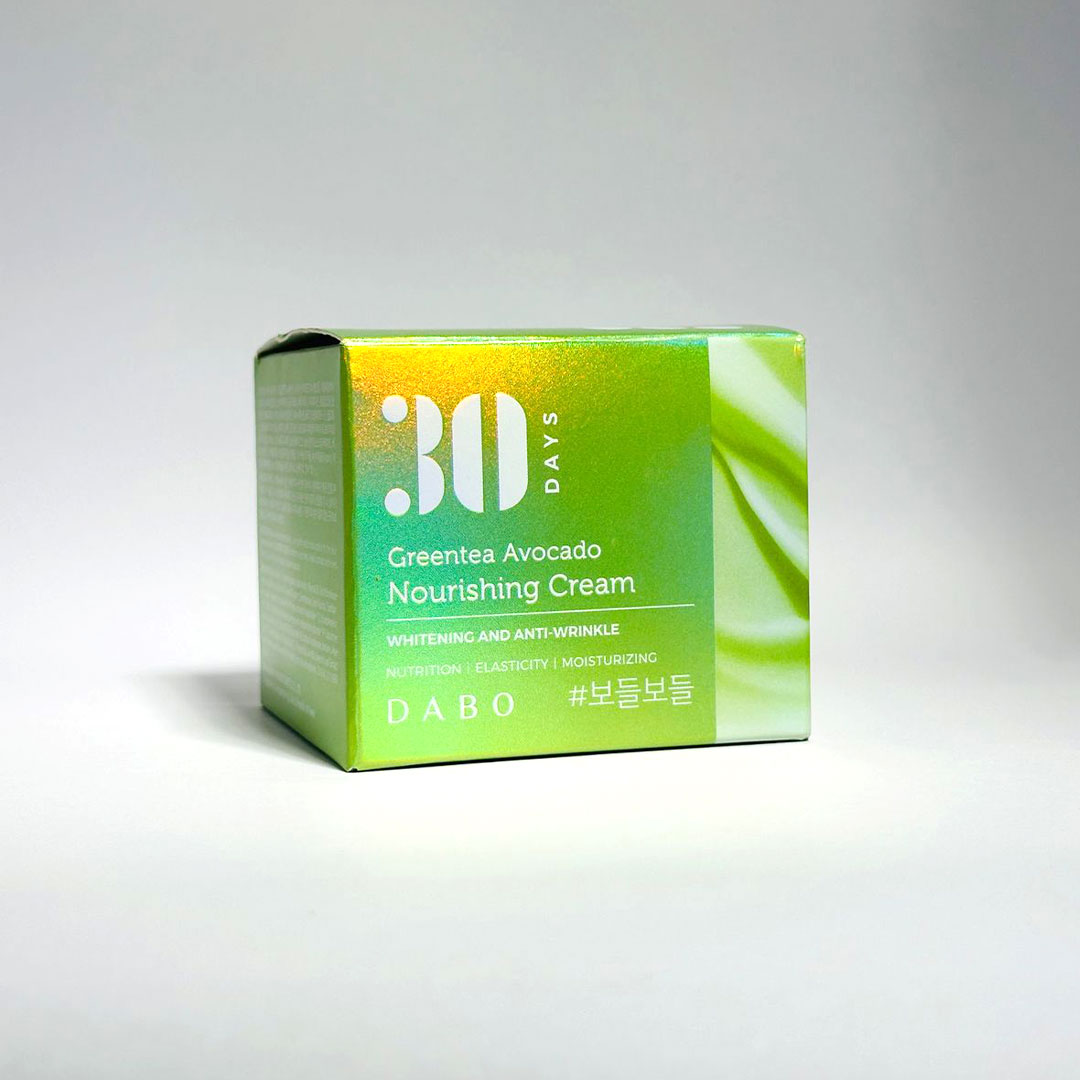 Dabo 30 Days Greentea Avocado Nourishing Cream 100 ml