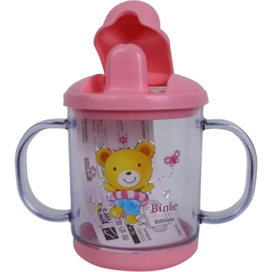 1pcs 150ml Baby Mumpot with Handle Baby Water Pot Beautiful Design (Random Color)